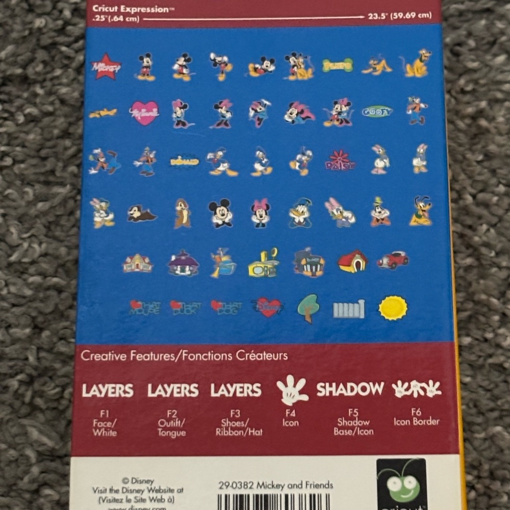 Disney Themed Cricut Cartridges - Picture 3 of 4